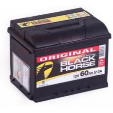 Аккумулятор автомобильный BLACK HORSE 60 Ah 540А обр. пол. 242x175x175