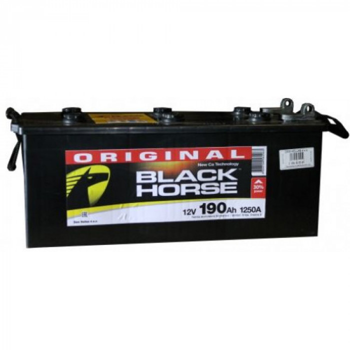 Аккумулятор Black Horse 190 Ач (под болт) 1150А пр. пол. 513x223x223
