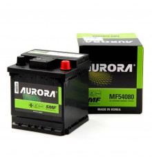 Аккумулятор автомобильный AURORA DIN MF54080 L0 40 Ач 340А обр. пол. 175x175x190