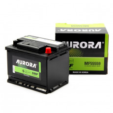 Аккумулятор автомобильный AURORA DIN MF55559 L2 55 Ач 480А обр. пол. 242x175x190