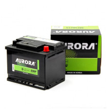 Аккумулятор автомобильный AURORA DIN MF56220 L2R 62 Ач 540А пр. пол. 242x175x190