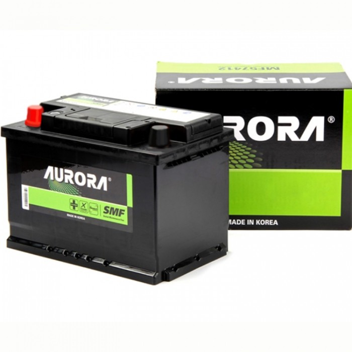 Аккумулятор автомобильный AURORA DIN MF57413 L3R 74 Ач 680А пр. пол. 278x175x190