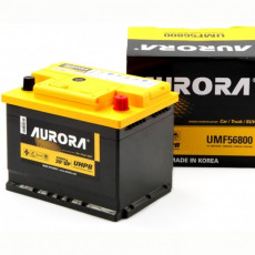 Аккумулятор автомобильный AURORA DIN ULTRA UMF56800 L2 68 Ач 680А обр. пол. 242x175x190
