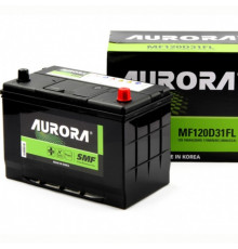 Аккумулятор автомобильный AURORA JIS MF120D31FL 100 Ач 850А обр. пол. 306x173x220