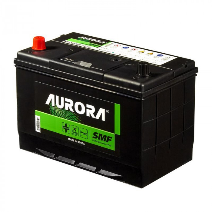 Аккумулятор автомобильный AURORA JIS MF120D31FR 100 Ач 850А пр. пол. 306x173x220