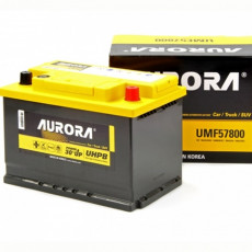 Аккумулятор автомобильный AURORA DIN ULTRA UMF57800 L3 78 Ач 780А обр. пол. 278x175x190
