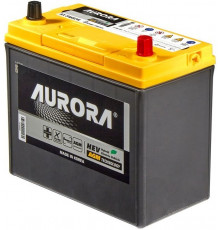Аккумулятор автомобильный AURORA JIS AGM AX S46B24L 45ач, 370A 370А обр. пол. 238x128x220