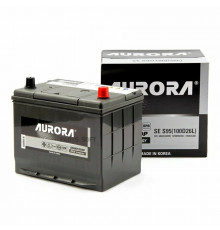 Аккумулятор автомобильный AURORA JIS EFB S95 (110D26L) 68 Ач 730А 730А обр. пол. 260x173x220