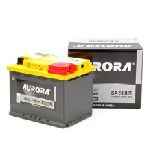 Аккумулятор автомобильный AURORA DIN AGM SA 56020 L2 60 Ач 680А обр. пол. 242x175x190