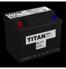 Аккумулятор автомобильный TITAN STANDART 60Ач 540А пр. пол. 242x175x190