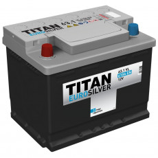 Аккумулятор автомобильный TITAN EURO SILVER 63 Ач 630А пр. пол. 242x175x190