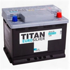 Аккумулятор автомобильный TITAN EURO SILVER 65Ah 650А обр. пол. 242x175x190