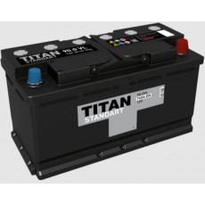 Аккумулятор автомобильный TITAN STANDART 90 Ач 780А обр. пол. 353x175x190