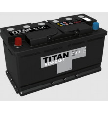 Аккумулятор автомобильный TITAN STANDART 90Ач 780А пр. пол. 353x175x190