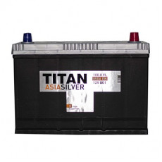 Аккумулятор автомобильный TITAN ASIA SILVER 100Ah 850А обр. пол. 306x173x220