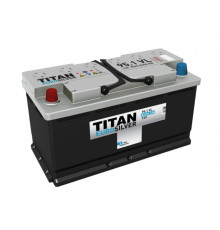 Аккумулятор автомобильный TITAN EURO SILVER 95 Ач 920А пр. пол. 353x175x190