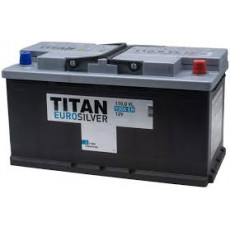 Аккумулятор автомобильный TITAN EURO SILVER 110Ah 930А обр. пол. 353x175x190