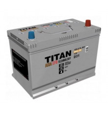 Аккумулятор автомобильный TITAN ASIA EFB 100 Aч 850А обр. пол. 306x173x220