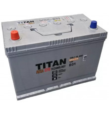 Аккумулятор автомобильный TITAN ASIA EFB 100Ah 850А пр. пол. 306x173x220
