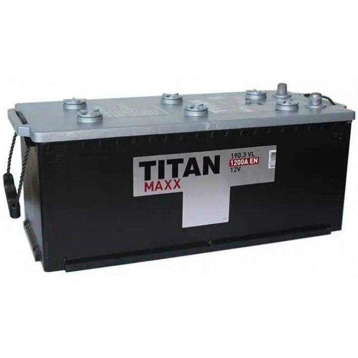 Аккумулятор Titan Maxx 6СТ-190.3 L 190 Ач 1200А обр. пол. 513x223x223