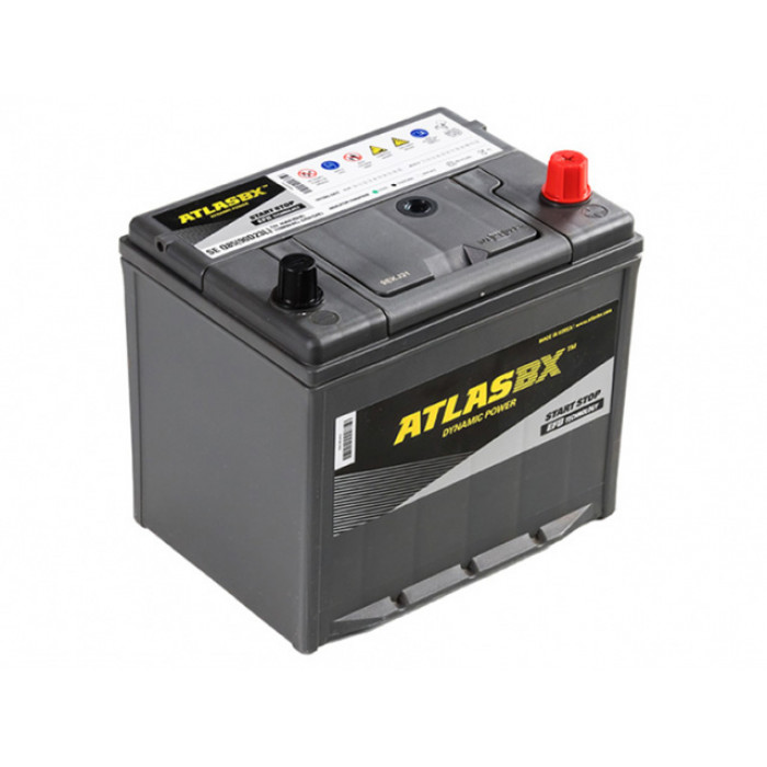 Аккумулятор автомобильный ATLAS EFB SE Q85 65Ah 670А обр. пол. 232x173x220