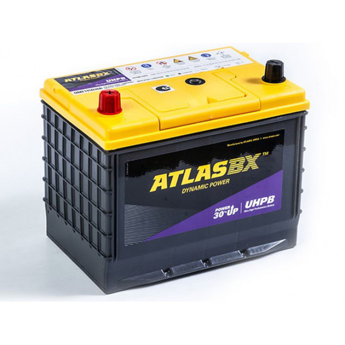 Аккумулятор автомобильный ATLAS Ultra UMF 115D26L 85Ah 750А обр. пол. 260x173x220