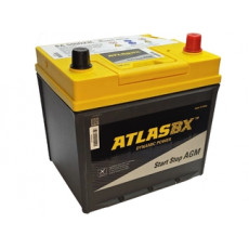Аккумулятор автомобильный ATLAS AGM SA S55D23L 50 Ач 550А обр. пол. 232x173x220