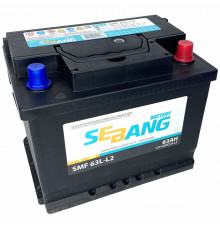 Аккумулятор автомобильный SEBANG SMF 63L-L2 63 Ач 650A 650А обр. пол. 242x175x190