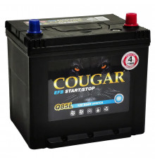 Аккумулятор автомобильный Cougar Q85L EFB Start-Stop 65 Ач 550А обр. пол. 232x173x220