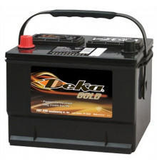 Аккумулятор автомобильный Deka Gold 659MF 63 Ач (BXT 59) 590А пр. пол. 255x190x192