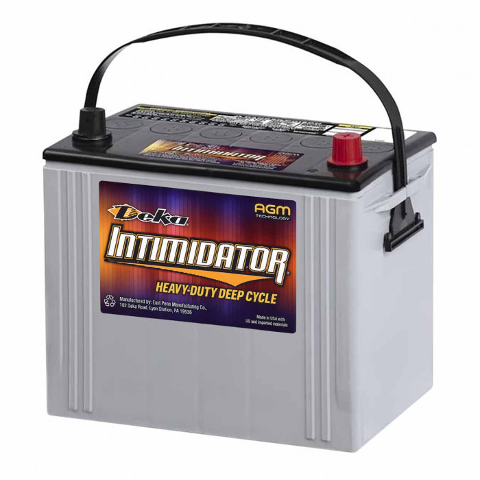 Аккумулятор автомобильный Deka Intimidator 9A24F AGM 75 Ач 710А обр. пол. 260x173x220