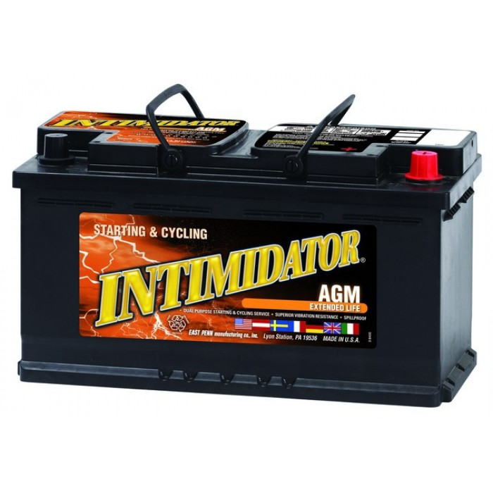 Аккумулятор автомобильный Deka 9A49 Intimidator AGM 100 Ач 850А обр. пол. 353x175x190