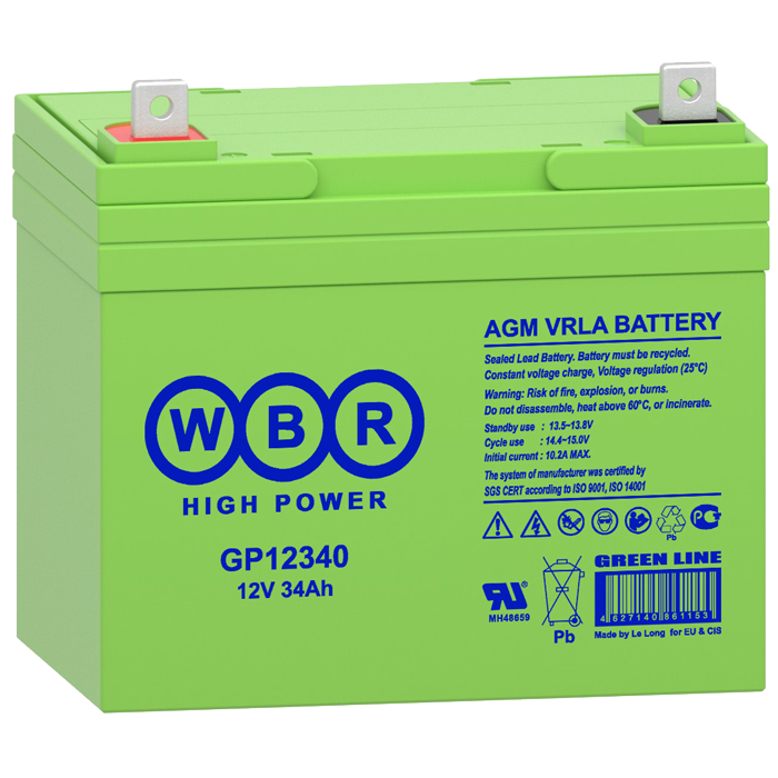 Аккумулятор WBR GP12340