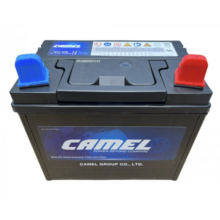 Аккумулятор CAMEL U1R-300, 26 Ач 300А пр. пол. 195x130x184