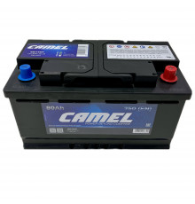 Аккумулятор автомобильный CAMEL 58014MF LB4 84Ah 750А обр. пол. 315x175x175