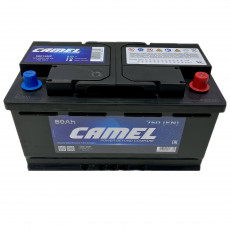 Аккумулятор автомобильный CAMEL 58014MF LB4 84Ah 750А обр. пол. 315x175x175