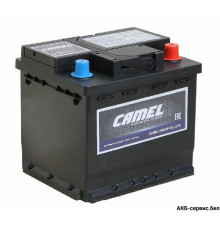 Аккумулятор автомобильный CAMEL AGM VRL1 50Ah 540А обр. пол. 207x175x190