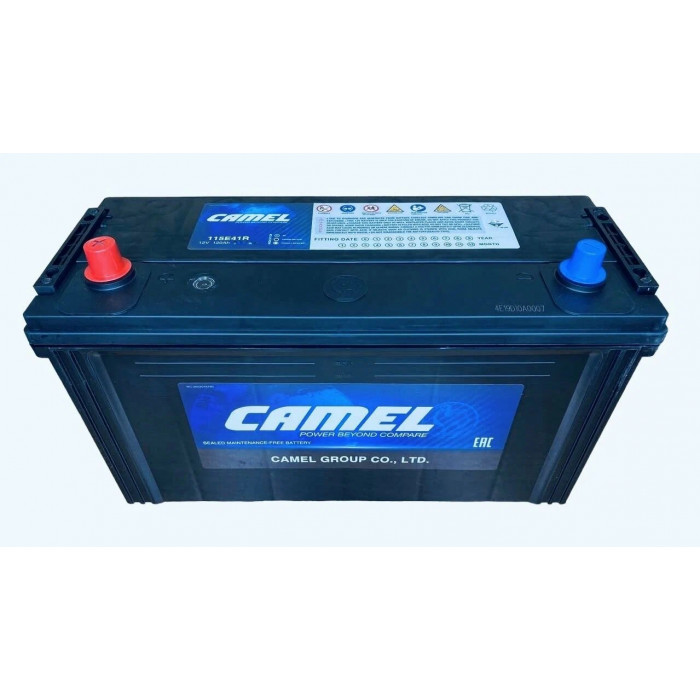 Аккумулятор грузовой CAMEL 115E41R 120 Ач 850А пр. пол. 402x171x225