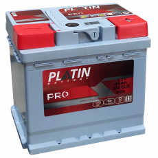 Аккумулятор автомобильный PLATIN PRO 45Ah 420Ач 420А обр. пол. 207x175x190