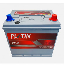 Аккумулятор автомобильный PLATIN PRO ASIA 62 Ah 600А обр. пол. 232x173x220