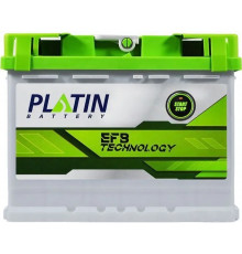 Аккумулятор автомобильный PLATIN EFB 63 Ач 600А обр. пол. 242x175x190