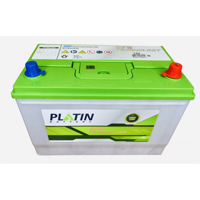 Аккумулятор автомобильный PLATIN EFB ASIA 70 Ач 600А обр. пол. 260x173x220