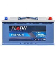 Аккумулятор автомобильный PLATIN PREMIUM 110 Ач 1000А обр. пол. 353x175x190