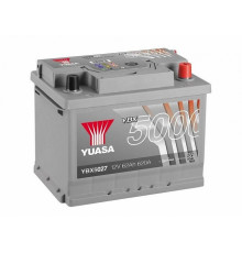 Аккумулятор автомобильный YUASA YBX5027 Silver 65 Ач 640А обр. пол. 242x175x190
