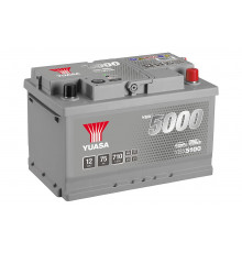 Аккумулятор автомобильный YUASA YBX5100 Silver 75 Ач 680А обр. пол. 278x175x175