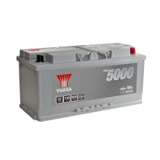 Аккумулятор автомобильный YUASA YBX5020 Silver 110 Ач 950А обр. пол. 393x175x190