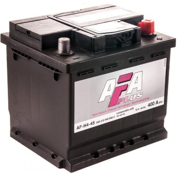 Аккумулятор автомобильный AFA Plus AF-H4 52 Ач 470А обр. пол. 207x175x190