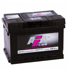 Аккумулятор автомобильный AFA Plus HS-N2 60 Ач 540А обр. пол. 242x175x175