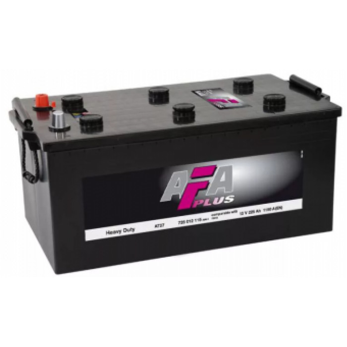 Аккумулятор грузовой AFA Plus 225 Ач 1150А обр. пол. 518x276x242