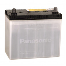 Аккумулятор автомобильный Panasonic 60B24R, 55A/ч (тонкие клеммы) 470А пр. пол. 238x128x220